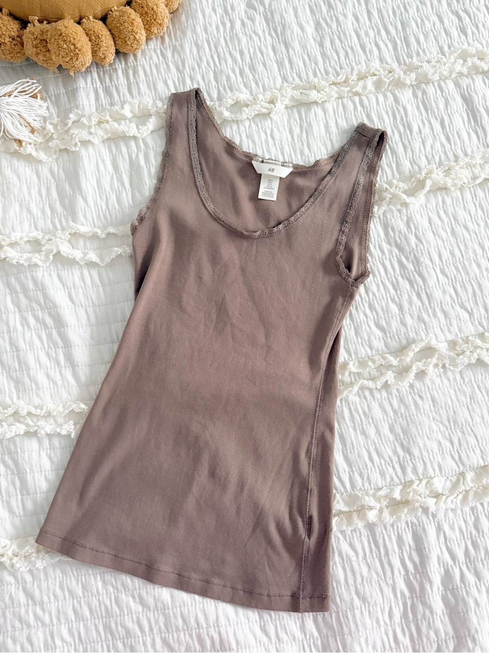 Taupe tank top